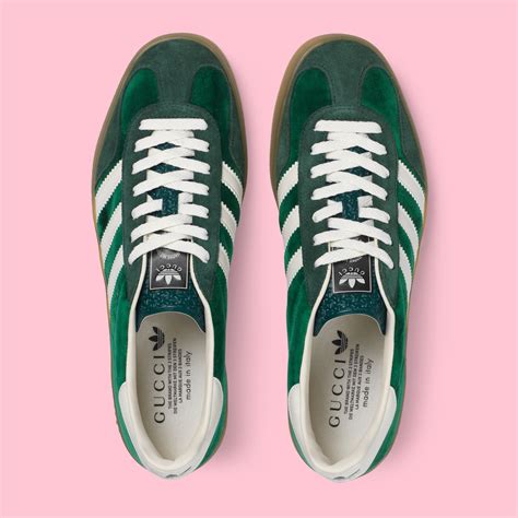 adidas gazelle gucci verde|Adidas gazelle green men's.